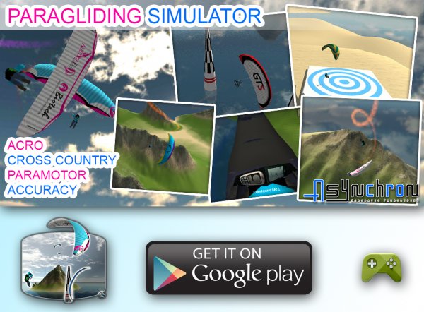 image asynchron paragliding simulator